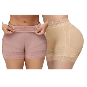Nouvelles culottes gainantes taille haute pour femmes, style européen et américain, avec dentelle, pour le contrôle abdominal et des hanches (collection 2026) - Product Image 1