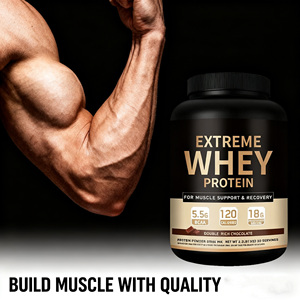 Venta al por mayor 80 Bulk 100% Gold Standard Whey Protein Powder Suplemento de proteína para adultos para un fuerte aumento de peso muscular - Product Image 4