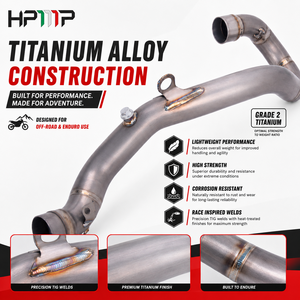 Silencieux d'échappement en alliage de titane pour moto KTM EXC-F <span class=keywords><strong>Six</strong></span> Days 350 450 500 Husqvarna <span class=keywords><strong>FE</strong></span> 350 450 501 17-19 - Product Image 6