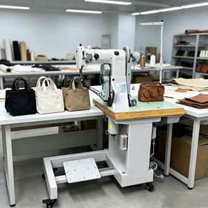Single Needle Sneaker Shoe Upper Making Roller Post <b>Bed</b> Trace Stitch Sewing Machine for <b>Bags</b> - Product Image 1