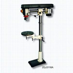 Taladro de Columna ZQJ3119 BURT de 43 Pulgadas con Motor de <span class=keywords><strong>Hierro</strong></span> Fundido de 550W y Capacidad Máxima de Perforación de 150mm - Product Image 2