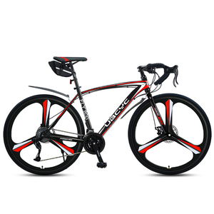 Vélo de route 700C 22 vitesses en alliage d'<span class=keywords><strong>aluminium</strong></span> à double frein à disque Vélo de route de course orange personnalisé Vente en gros Dropshipping - Product Image 3