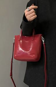 Vegetable-<b>Tanned</b> First-Layer Cowhide Handmade Vintage Versatile Dual Shoulder Eco-Friendly Waterproof Women's Genuine <b>Handbag</b> - Product Image 2