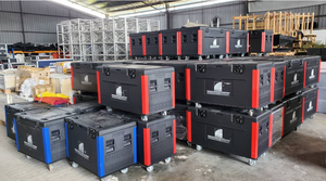 Expédition en plastique Antichoc 12U 14U Rack Case Dur en plastique Outil Case Flight Case - Product Image 6