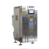Caldera Eléctrica Comercial de Acero Inoxidable SS304, Esterilización Industrial Automática, Calentamiento a Vapor, Estilo Vertical para Fabricación