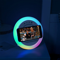 Lampe de bureau multifonction neuve avec chargement sans fil pour téléphone, éclairage d'ambiance, lampe de chevet pour dortoir/chambre