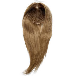 공장 도매 가격 토퍼 마이크로 라인 토퍼 여성용 통기성 가발 레이스 물고기 그물 헤어 피스 - Product Image 4