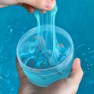 Tự động nhựa bồn tắm xô điền máy đóng nắp cho trẻ em Đồ chơi đầy màu sắc long lanh Slime làm sạch Gel Putty - Product Image 3