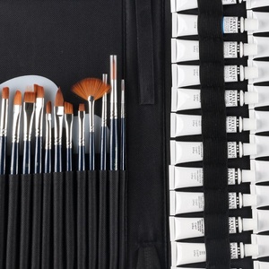 24 colori artista disegno <span class=keywords><strong>pittura</strong></span> acrilica spazzola di arte <span class=keywords><strong>Set</strong></span> - Product Image 2