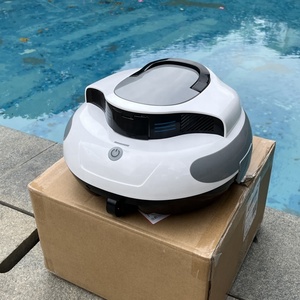 Robot <span class=keywords><strong>Limpiafondos</strong></span> Inalámbrico <span class=keywords><strong>para</strong></span> Piscina 2024, Limpiador Robótico <span class=keywords><strong>Automático</strong></span> de Succión <span class=keywords><strong>para</strong></span> <span class=keywords><strong>Piscinas</strong></span> Enterradas de hasta 1000 Pies Cuadrados (120 Minutos) - Product Image 1