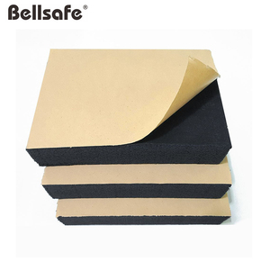 Feuille d'isolation en <span class=keywords><strong>mousse</strong></span> <span class=keywords><strong>de</strong></span> caoutchouc vulcanisé Bellsafe, <span class=keywords><strong>rouleau</strong></span> d'isolation <span class=keywords><strong>acoustique</strong></span> en <span class=keywords><strong>mousse</strong></span> <span class=keywords><strong>de</strong></span> caoutchouc avec adhésif intégré - Product Image 6
