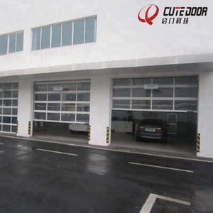 <span class=keywords><strong>Porte</strong></span> de garage de villa électrique automatique en alliage d'aluminium de style moderne Cutedoor QT-10, ignifuge, isolation thermique, réfléchissante, CE - Product Image 3