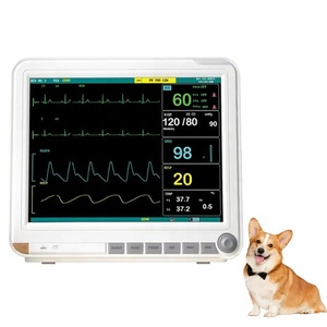 Taşınabilir yaşamsal belirtiler izleme cihazı hasta monitörü ETCO2 fonksiyonu 7 parametreler tip hayvan veteriner çok parametre hasta monitörü - Product Image 2
