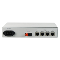 Extenseur de ligne de téléphone portable pcm 16 mux, multiplexeurs fjo fxs à convertisseur de fibre optique, usine