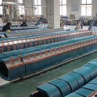 Fabricants d'échangeurs de chaleur Condenseur à ailettes en tube de cuivre Bobine d'évaporateur en aluminium pour climatisation et réfrigérateur