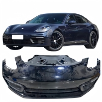 Ensemble de pare-chocs avant d'origine d'occasion pour Porsche Panamera 971, kit de carrosserie avant complet de remplacement