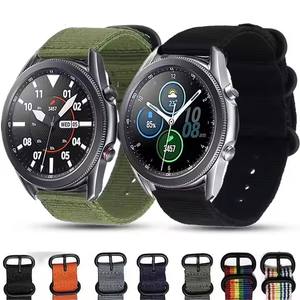 Correa de nailon de 20mm y 22mm para reloj inteligente <span class=keywords><strong>Xiaomi</strong></span> Huami Amazfit Bip <span class=keywords><strong>GTS</strong></span> GTR Pace Stratos 3 <span class=keywords><strong>2</strong></span> 2S - Product Image 2