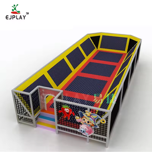 2025 Vente Chaude Intérieur En Plastique <span class=keywords><strong>Bleu</strong></span> <span class=keywords><strong>Trampoline</strong></span> Grand Jouet Pour Enfants À Prix Économique - Product Image 4