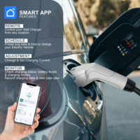 Chargeur EV portable 7KW AC 32A, chargeur de voiture électrique, type 1 J1772, avec sac de transport gratuit, vente chaude
