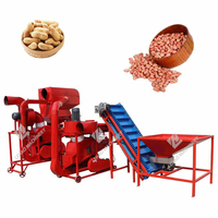 Machine à décortiquer les cacahuètes multifonctionnelle de haute qualité et efficace, en promotion