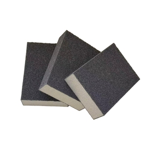 砂海绵 100x70x25mm 粘扣背衬，用于牢固固定和无振动打磨体验 - Product Image 2