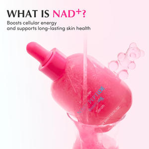 NAD + peptid artırılması 30ml Vegan kollajen Serum C vitamini 5 Ceramide nemlendirici Anti-Aging yüz kırışıklık bakımı - Product Image 5