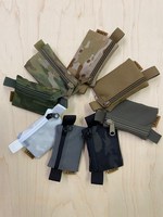 Sac portefeuille porte-clés tactique personnalisé sac à fermeture éclair plat portable pour le camping en plein air porte-monnaie