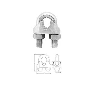 Prodotto Hardware morsetti a fune in acciaio inossidabile tipo Standard commerciale - Product Image 1