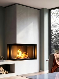 <span class=keywords><strong>Chimenea</strong></span> de gas transparente para interiores con <span class=keywords><strong>ventilador</strong></span> <span class=keywords><strong>tangencial</strong></span>, <span class=keywords><strong>chimenea</strong></span> lineal de gas propano, <span class=keywords><strong>chimenea</strong></span> de ventilación directa - Product Image 4