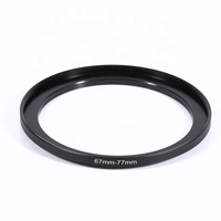 Accessoires pour appareil photo numérique, alliage d'aluminium, usinage CNC, bague d'adaptation 52 mm à 58 mm, bague d'adaptation pour filtre d'appareil photo de 52 mm à 58 mm