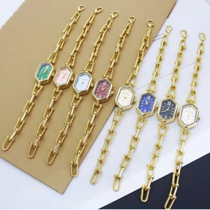Nuevo reloj para mujer, clásico, retro, decorativo, con esfera de diamantes, cadena de aleación, estilo vintage. - Product Image 5