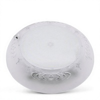 Lumière LED murale pour piscine de 260 mm, remplie à 100 % de résine, IP68, couvercle givré, RGB multicolore, lampe sous-marine pour piscine