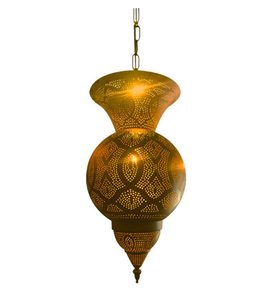 Metal hecho a mano hogar decorativo boda iluminación linterna mejor diseño estilo marroquí lámpara colgante luz colgante - Product Image 6