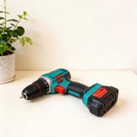 Perceuse électrique sans fil sans balais tout métal 21V 4.0Ah avec batterie au lithium anti-vibration pour la construction