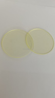 Lentille en verre optique 420nm Quartz Filtre en cristal jaune irrégulier JB420 avec 80% de transmission de la lumière pour machine d'élimination de l'acné