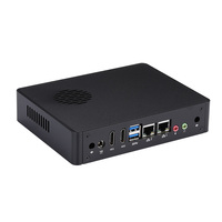 Mini PC Compacto Qotom Q30400S-S03, Intel de 4.ª/5.ª Generación Core I3 I5 I7, LAN Dual, HD Dual, Computadora Industrial, Windows 10, Linux