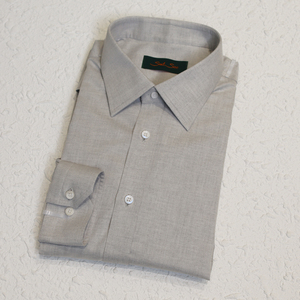 Wholesale Grey Formal Shirt Customizable Embroidery, Breathable Cotton |  Alibaba.com