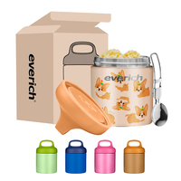 Termo de 350ml, tarro de comida, fiambrera aislada, tarros de comida de acero inoxidable, paquete de frascos, almacenamiento y contenedores de pasteles, calentador