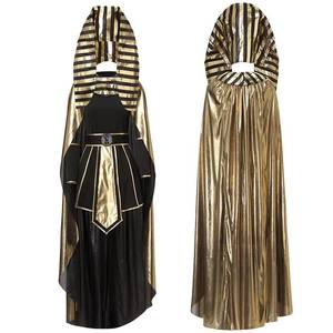 Disfraz de Halloween de Faraón Egipcio Cleopatra, Traje de Rey y Reina Romano Griego Antiguo para Hombres y Mujeres, Actuación Escénica - Product Image 6