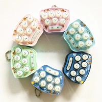 Mini Jouet Porte-clés Whac-A-Mole Version Électronique Standard Couleurs Macaron Plastique ABS Jeu de Réaction Pop OEM