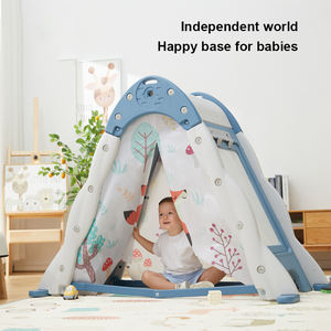 Kinder Speelhuis Kindertent Binnen Jongens en Meisjes Blokken Multifunctionele Tekentafel Combinatie Speelgoedtent - Product Image 2