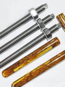 Nouveau 201 304 316 Vis à expansion chimique en acier inoxydable Boulon <span class=keywords><strong>d</strong></span>'<span class=keywords><strong>ancrage</strong></span> avec goujons M10M12 Catégorie de produit Goujons - Product Image 2