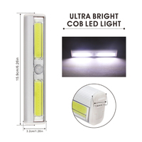Multi-Tujuan Penggunaan COB Nirkabel Safety Sepenuhnya Dapat Disesuaikan Sensor Gerak Lampu LED Auto Lampu