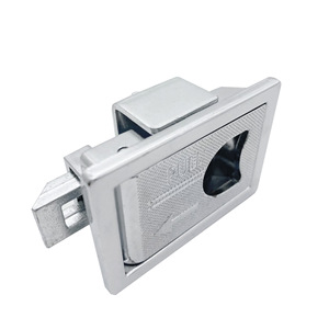 กุญแจล็อคประตูแบบซ่อน Turnes LS731 ผลิตจากโลหะผสมสังกะสี สำหรับตู้ไฟฟ้า รูปทรงสี่เหลี่ยมแบน ใช้กับเครื่องจักรอุตสาหกรรม - Product Image 1