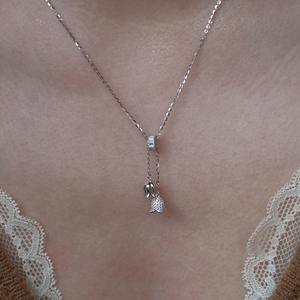 Collar de Perlas de Serpiente de Plata Pura S925 para Mujer, Estilo Chino Nuevo, Platino, Edición Limitada para el Año de la Serpiente, Versátil para el Año del Zodiaco - Product Image 5