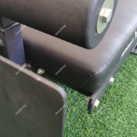 Chaise romaine d'équipement de fitness commercial d'entraînement à domicile et de gymnastique de style nordique avec roues de transport
