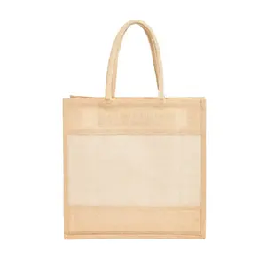 Borsa shopper in juta e cotone NATIVE, merchandising sostenibile - Product Image 2