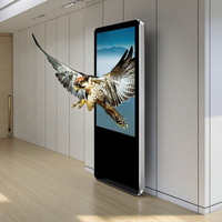 Affiche publicitaire 3D à œil nu 4K LCD pour affichage numérique Totem de joueur Affiche lenticulaire pour centre commercial Ascenseur