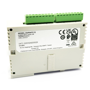 โมดูลอิเล็กทรอนิกส์ PLC รุ่น DVP04TC-S - Product Image 1