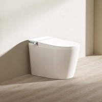 Nuevo baño Hotel público WC inteligente bidé inteligente inodoro automático Siphon Jet Flushing WC Inodoros